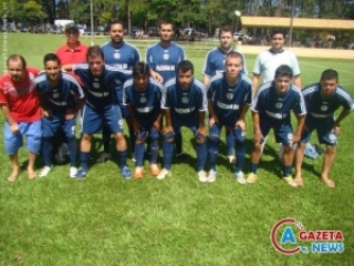A equipe da Fazenda União Bonfim. Mesmo com a derrota dessa quarta o time de Laguna Carapã se classificou em primeiro lugar do Grupo-A pelo critério de saldo de gols.