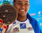 Vitória Barreto conquista medalha de bronze no Campeonato de Atletismo
