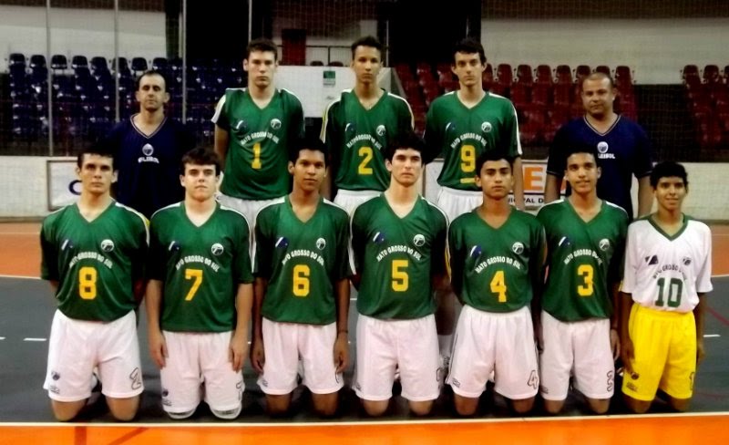 Equipe do Estado que compete o Brasileiro em Fortaleza.